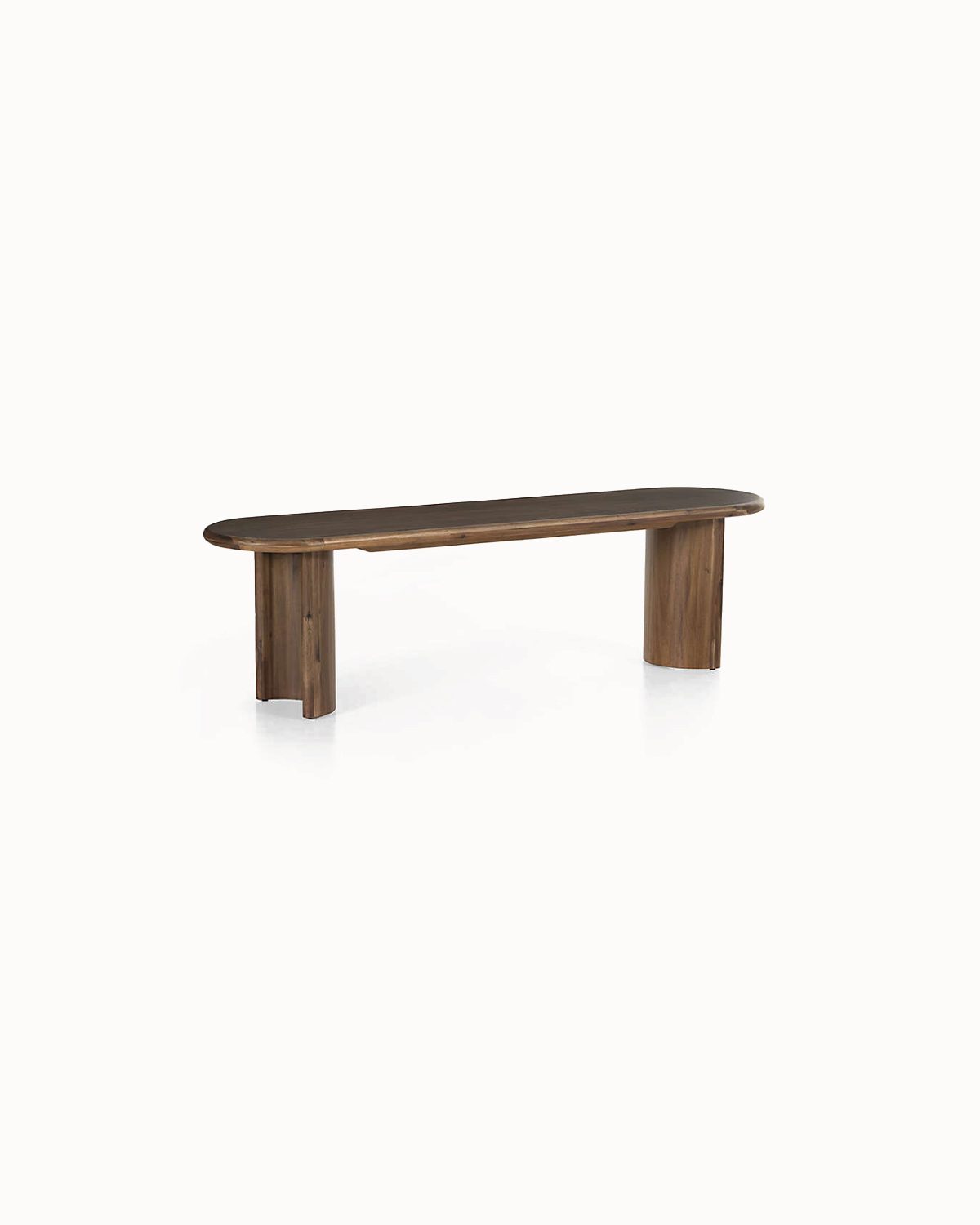 Acacia Wood Dining Bench - Image 2