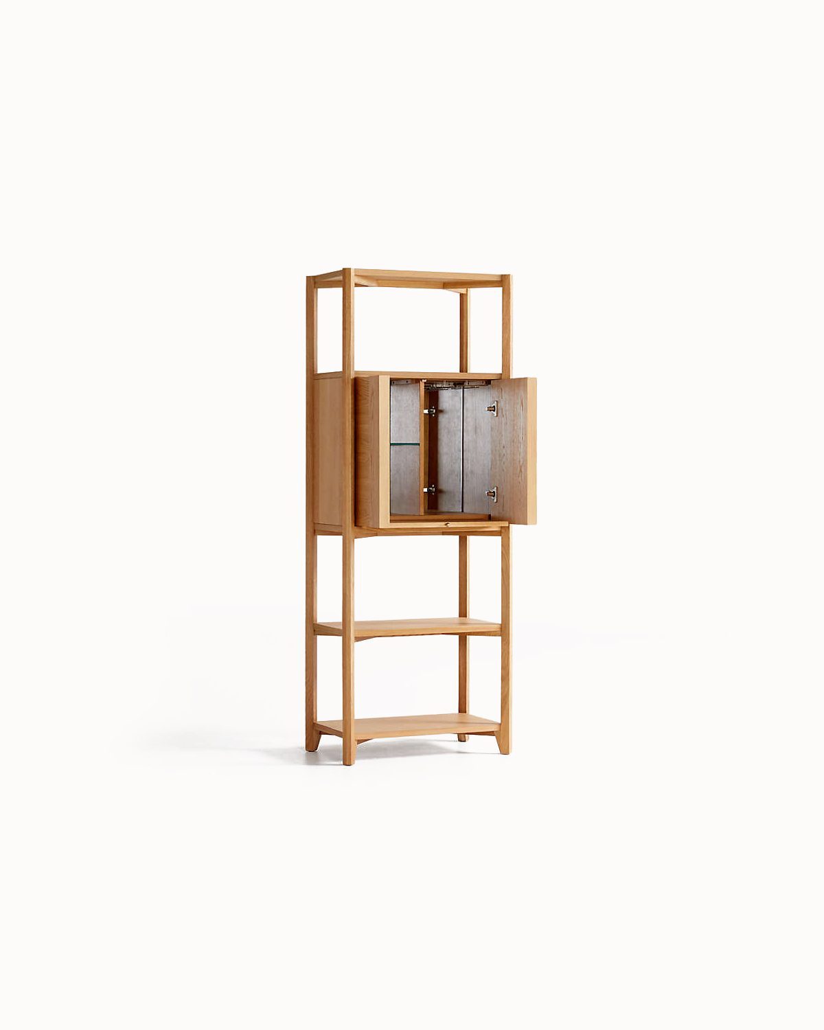 Bookcase Bar Cabinet - Image 2