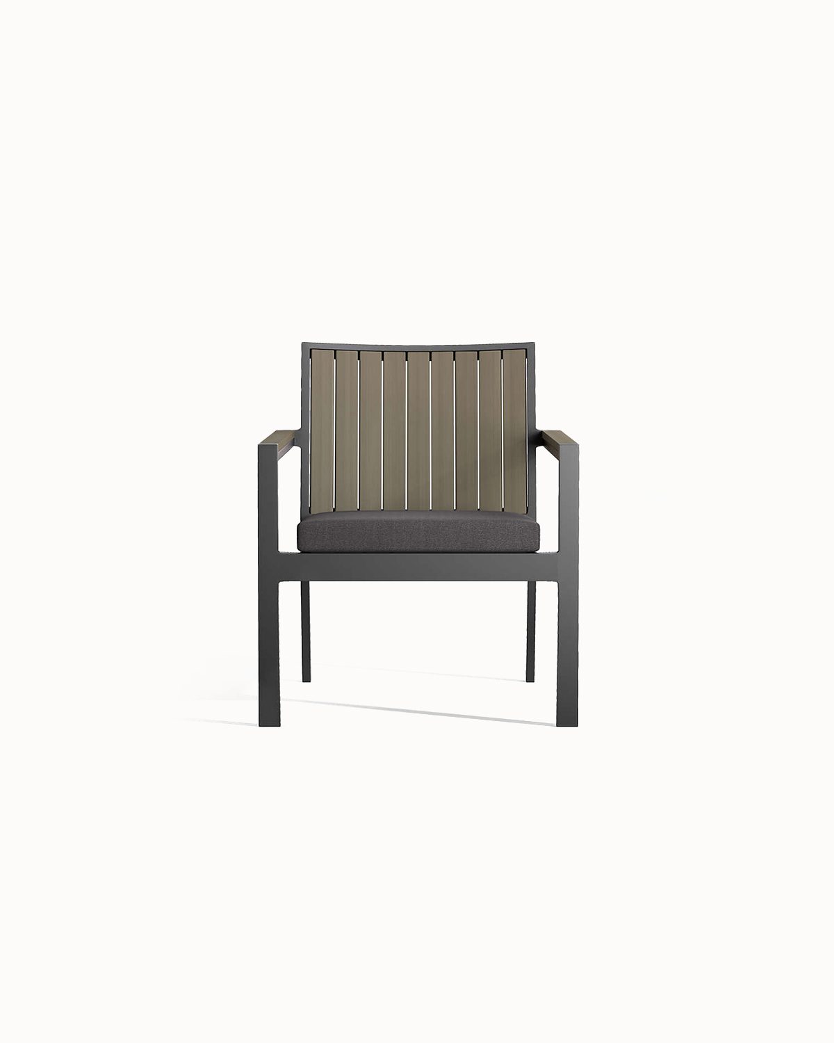 Grey Outdoor Lounge Chair