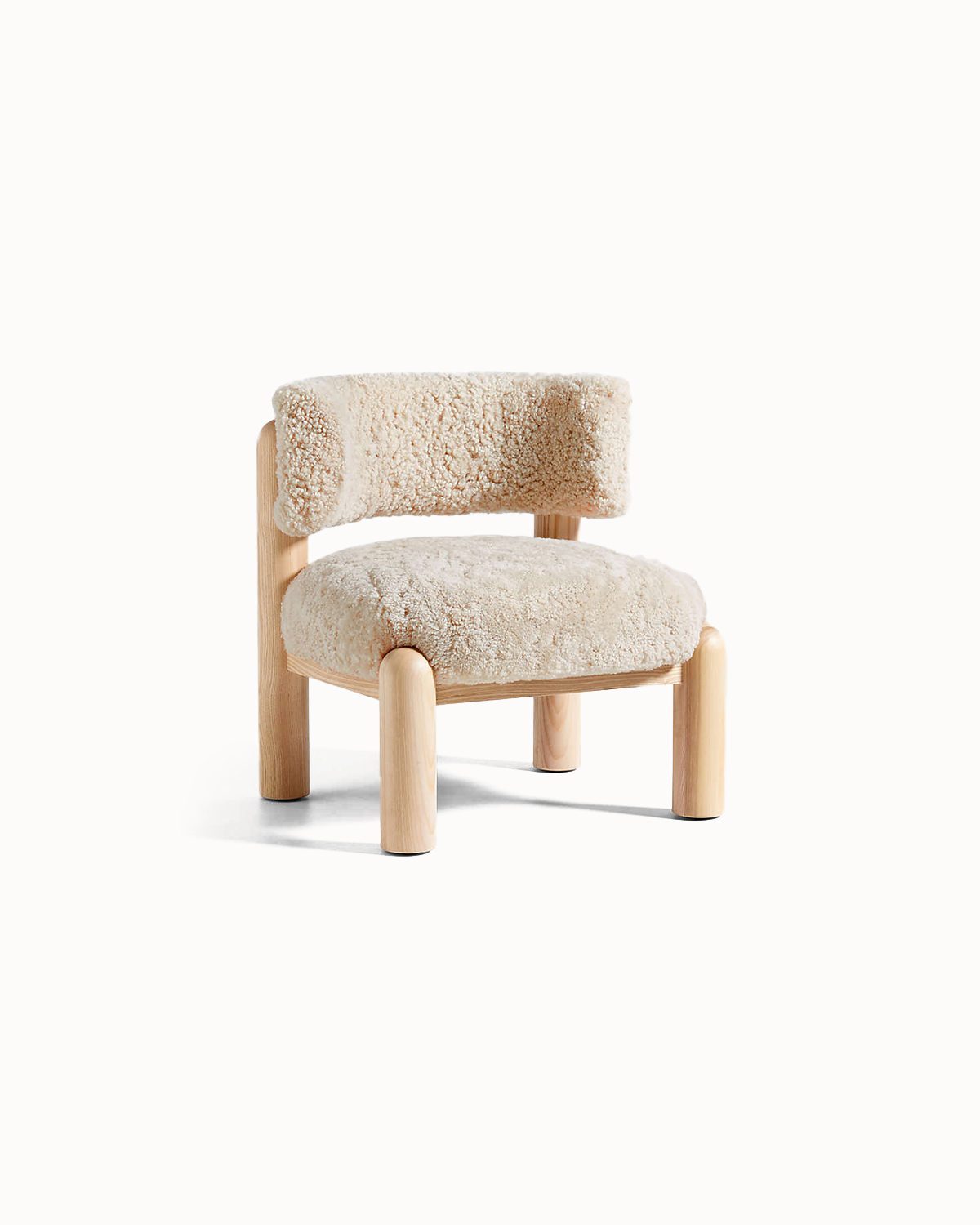 Harper Shearling Accent Chair - Image 2