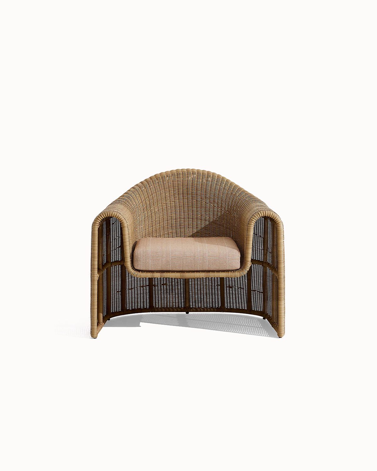 Outdoor Wicker Lounge Chair