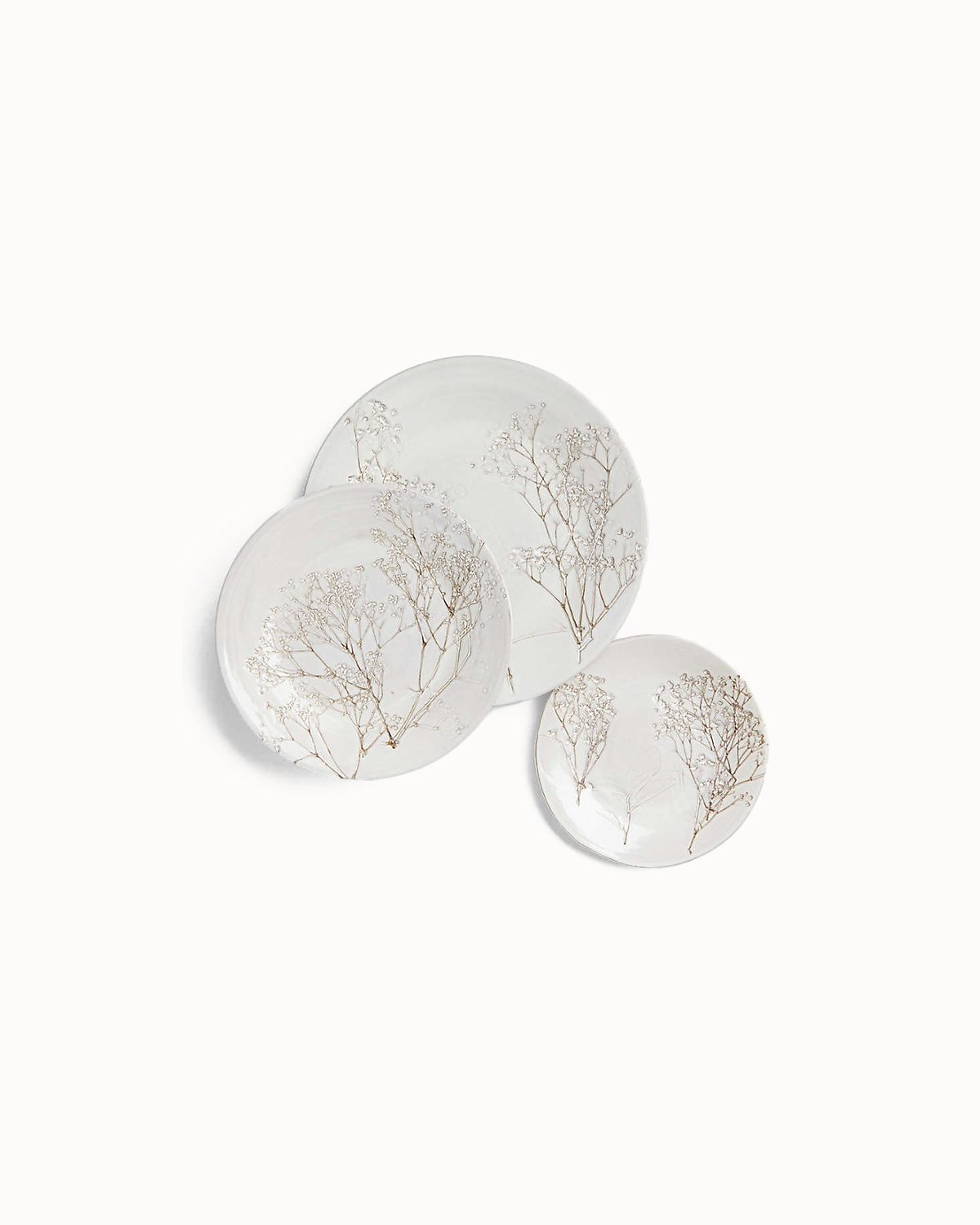 Pressed Floral Salad Plate - Image 2