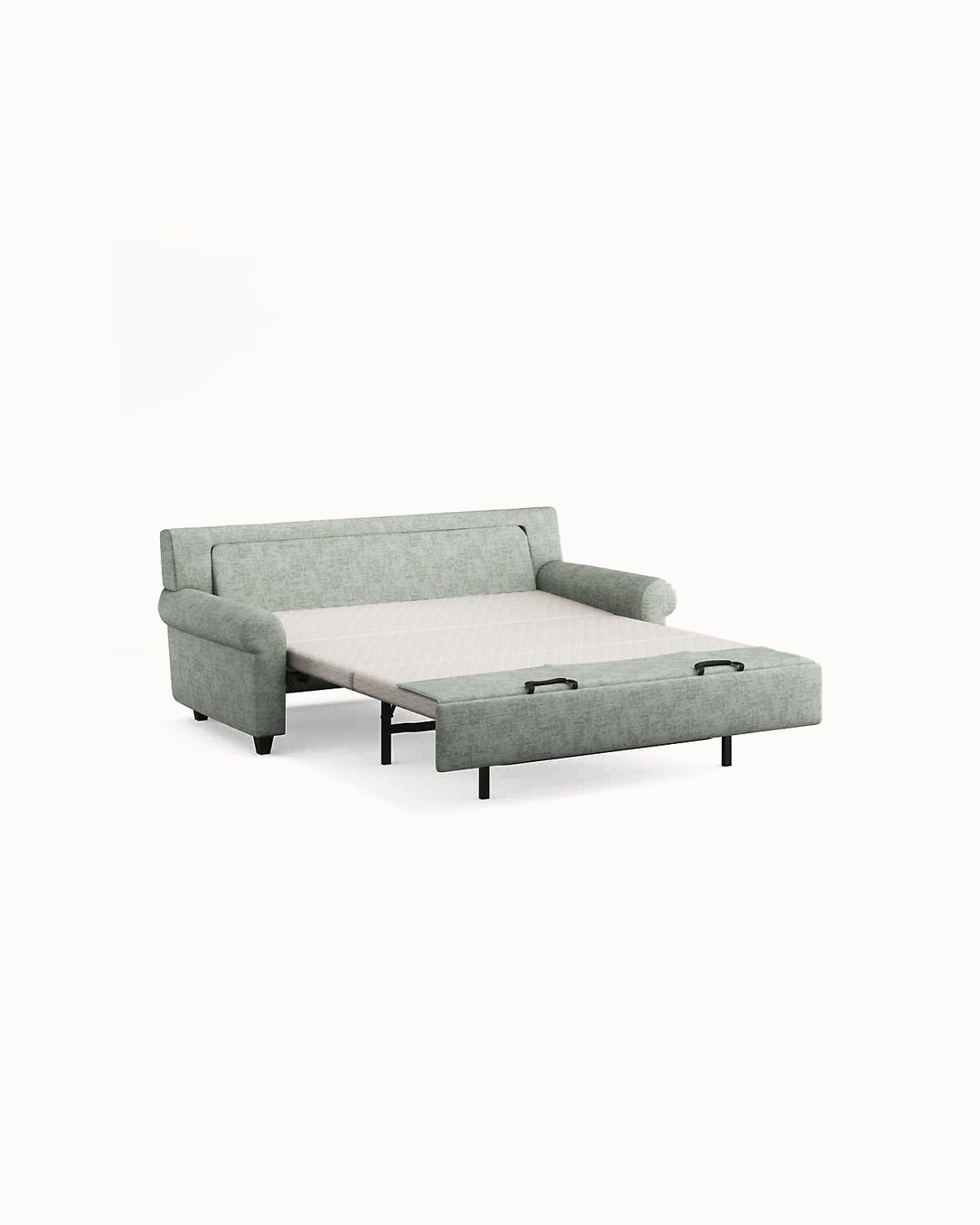 Roll Arm Queen Sleeper Sofa - Image 2